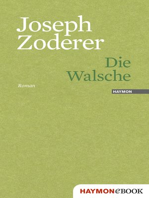 cover image of Die Walsche